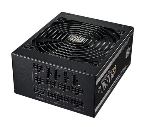 MWE Gold 1250 V2 ATX 3.0 Alimentatore Modulare (Spina UE) - Supporto ATX 3.0, PSU 80 PLUS Gold 1250W, Cablaggio Flat Black, Ventola FDB 140mm, Soglia Temperatura Elevata-Garanzia 10 anni - Alimentatore - Immagine 1