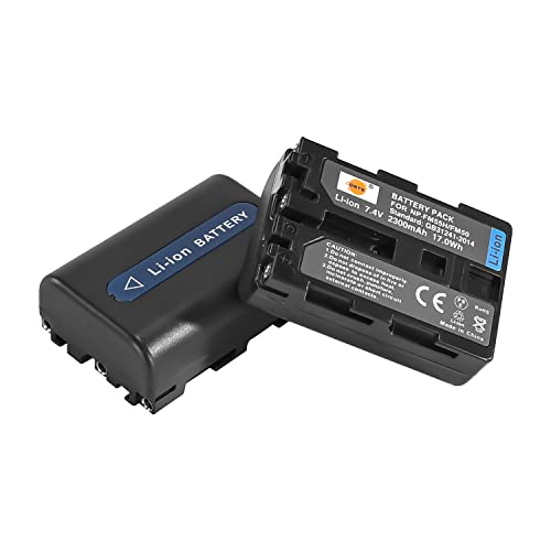 Lista imballaggio: 2x NP-FM50 batteria