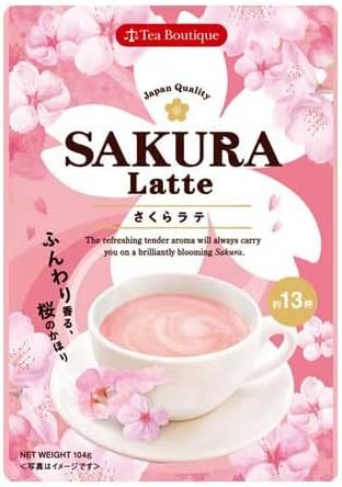 ティーブティックインスタントさくらラテ3.7オンス(104g)