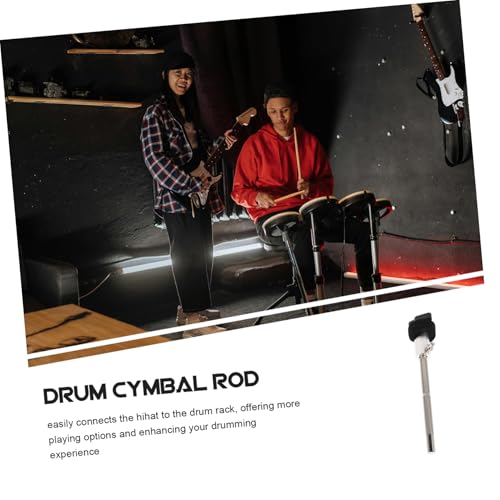 Soporte Ajustable para Boom Arm de Platillo Abaodam, Soporte Duradero para Extensión de Batería con Montaje Rápido y Ajuste de Altura para Batería Electrónica y Jazz miniatura 7