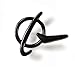 Boeing Symbol Black Nickel Pin