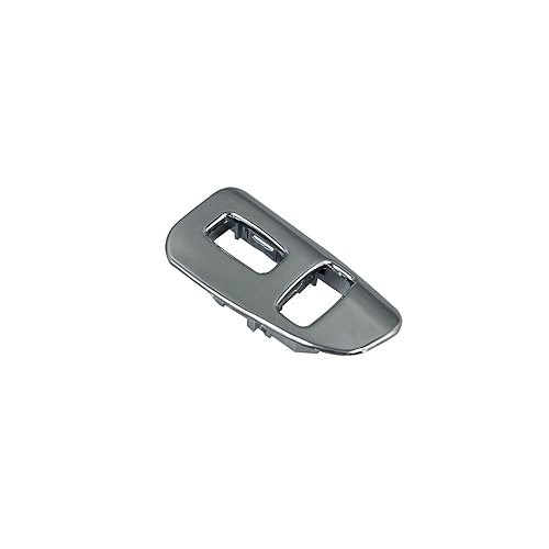 Miniatura 7 de 1 par de interruptor de ventana cromado, bisel con clips compatibles con Chevy Camaro 1993-2002