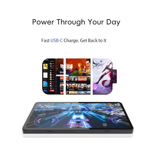 Image of 2-in-1 Laptop /Tablet (2026), Windows 11 PC with Magnetic Keyboard, 12 inch 2K FHD IPS Touchscreen Display, 12GB RAM 256GB SSD, 6500Y Processor, USB-C, 2 Stereo Speakers for Home Office Students