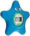 Gima - Termometro da Bagno, °C, Forma Stella Marina, Range di Temperatura da 0 a 70°C, Fornito di Blister Appendibile, Preciso e Sicuro per Bambini.