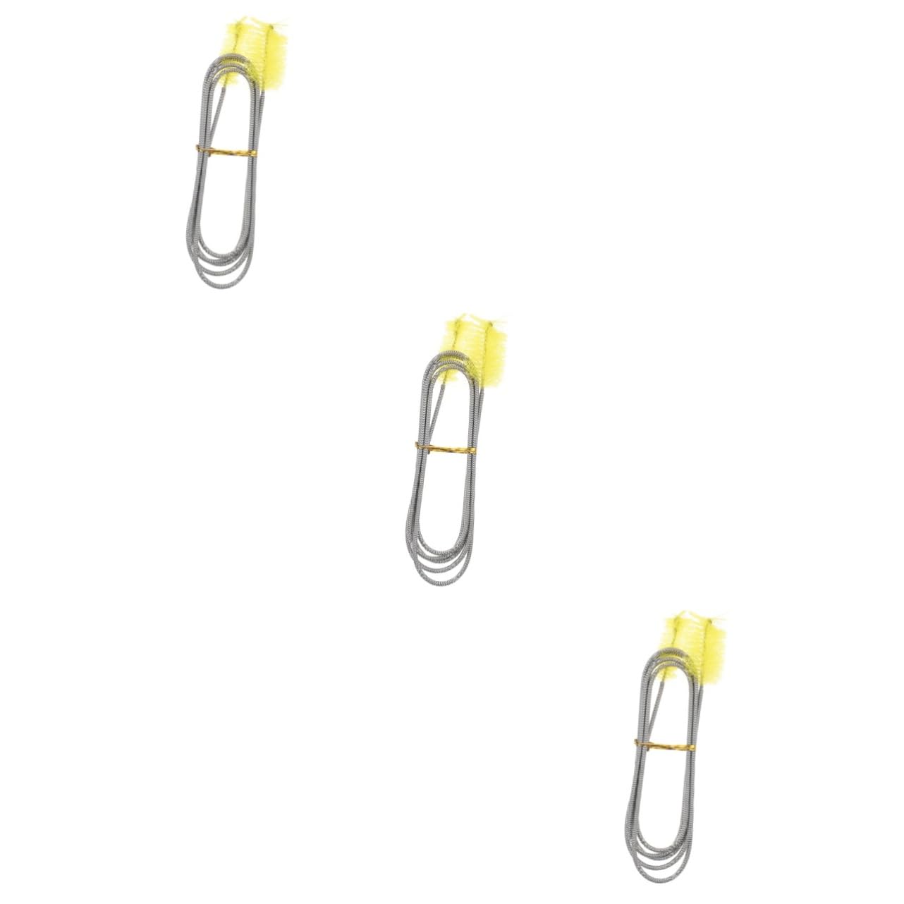 DOITOOL 3pcs Tube Fish Tank Cleaner Flexible Double End Brush for Aquarium Cleaning Hose