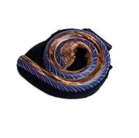 Didgeridoo Rundform Instrument Naturmaterialien Reisetasche Spirale Australien (D3)