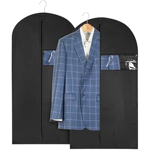 Handy Laundry Fabric Garment Bag - Set of 2 (24 X 42 Inches) Cover