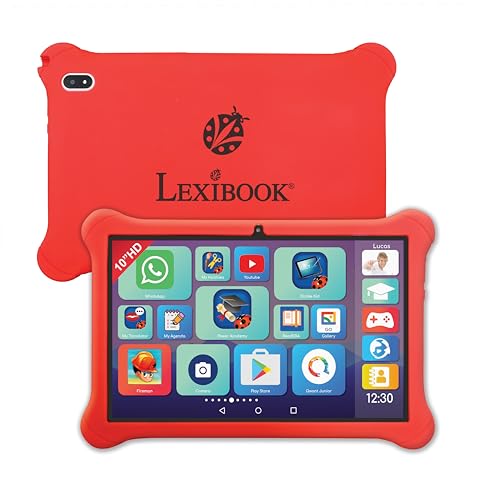 Image of LEXiBOOK, Lexipad 10'' - Edutainment Tablet, Powered by Android, Designed for The Whole Family, Educational and Fun Content, Parental Control, TLN10EN