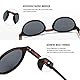 ZENOTTIC 2 Paare Polarisierte Sonnenbrille Damen Herren Retro Vintage Runde Quadratische Unisex UV400 Schutz