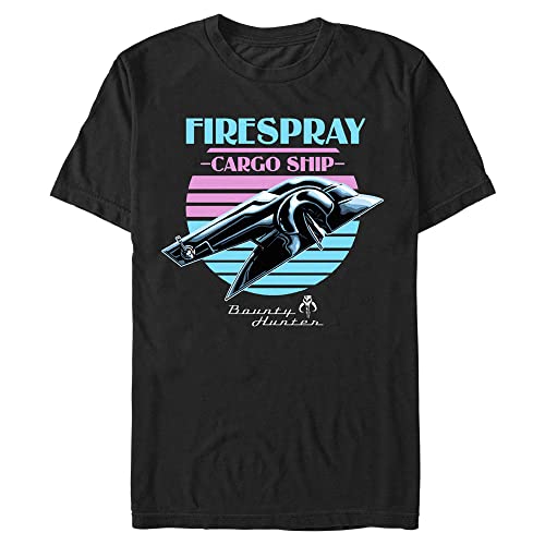 Star Wars Firespray T-Shirt Homme Cadeau Anniversaire Fan de Saga