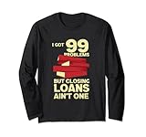 Darlehensbeauftragter Hypothekenmakler Kreditnehmer Langarmshirt