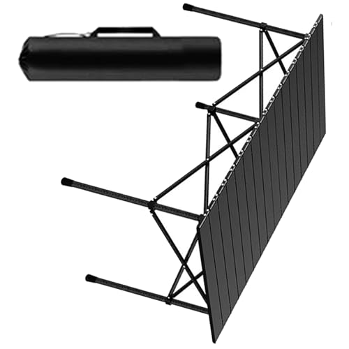 Table de camping en acier de haute qualité pliable et ajustable