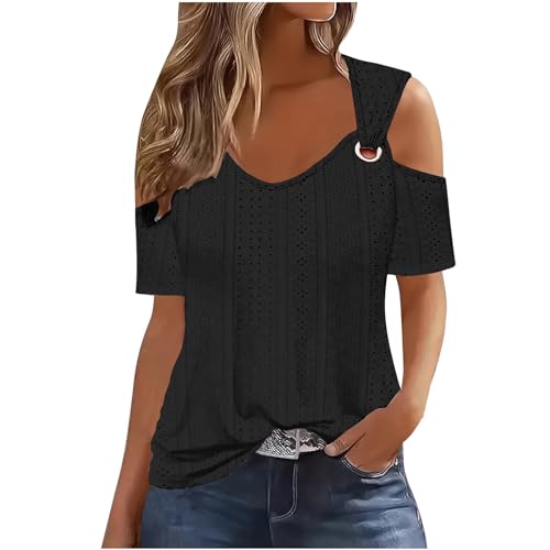 Regalo Madres Camiseta Cuello Barco Mujer Blusas Blancas Mujer Verano 2024 Americana Mujer Casual Camisetas Mangas Larga Blusa Roja Mujer Manga Corta Camiseta Tirantes Rebajas