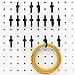 Colorstorm Pegboard Hooks Kit Pegboard J Hook Assortment 100PK Black Peg Hooks