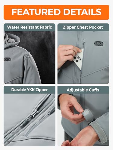 Image of Men's 5-Zone Dual-Control Heated Jacket with Sleeve Heating and Battery