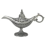 Decorazione perfetta: realizzata meticolosamente con pregevole fattura e rivestimento rimovibile, questa leggendaria lampada araba è una scelta decorativa versatile e perfetta per la casa, l'ufficio o occasioni speciali come le feste in casa.