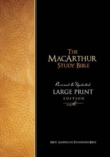 NASB MacArthur Study Bible Large Print Indexed