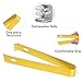 USATDD 2 Pack Gold Serving Tongs 5.9 Inches Ice Sugar Tongs Food-Grade Stainless Steel Food Appetizer Tongs Kitchen Tongs for Serving and Cooking for Party Coffee Bar, Gold Tongs