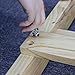 Swedish Ladder Wood Stall Bar Suspension Trainer – Physical Therapy & Gymnastics Ladder w/ 10 Strategic Rods. Solid Pine.