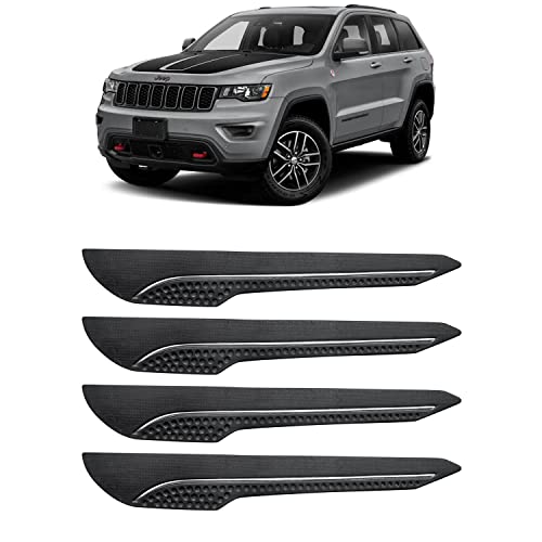 Image of AOSIS-Car Bumper Protector /Bumper Guard for Jeep Grand Cherokee with Single Chrome Stripe (4-Pcs)