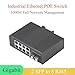 Gigabit Full Managed Industrial Transceiver 2 SFP to 8 POE 10/100/1000M Fiber Optic Switch 550M/2KM/3KM Modules(Kit3)