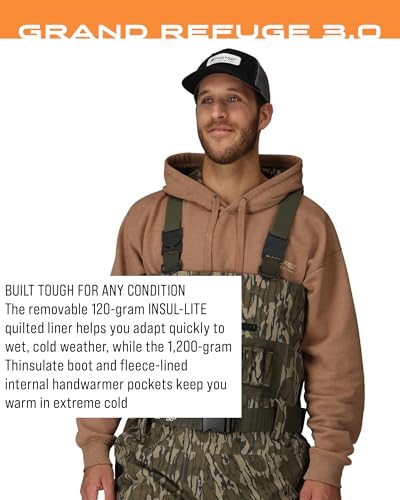 Image of FROGG TOGGS Men's Grand Refuge 3.0 Waterproof Bootfoot Wader for Hunting with Removable Insulation Liner - Slim FIT
