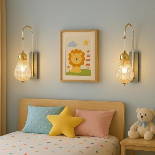Image of ultimate 8WATT Crystal Diamond Wall Lamp with 3-in-1 Light Color: White, Warm, Natural - Gold Finish Indoor Decorative Lighting
