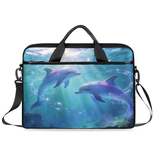 Maletín para laptop unisex azul océano 14-15 pulg. miniatura 7