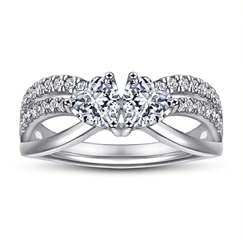 Bague femme en argent ailes cœur pavé : le cadeau idéal pour exprimer votre amour