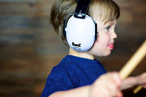 BANZ Kidz Earmuffs 2 Years & Older - Loud Noise Cancelling Kids Headphones & Toddler Ear Muffs, Size Adjustable
