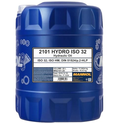 MANNOL 2101 Hydro ISO 32 LONGLIFE 20L