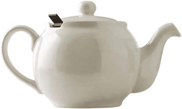 London Teapot Company-Chatsford 2-Cup Teapot with One Brown Filter, Cream