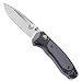 Benchmade - Mini Boost 595 Knife, Plain Drop-Point, Satin Finish