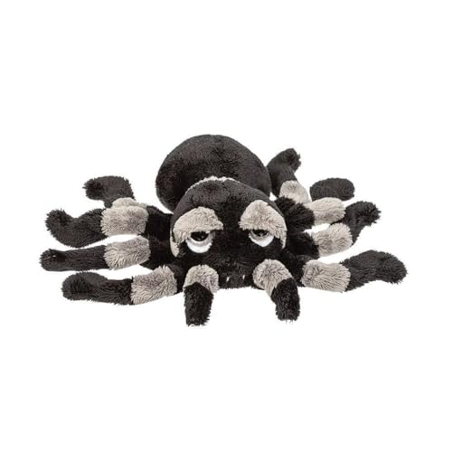 Suki Gifts 14445 Li'l Peepers Tarantel Spinne Sid Kuscheltier, grau