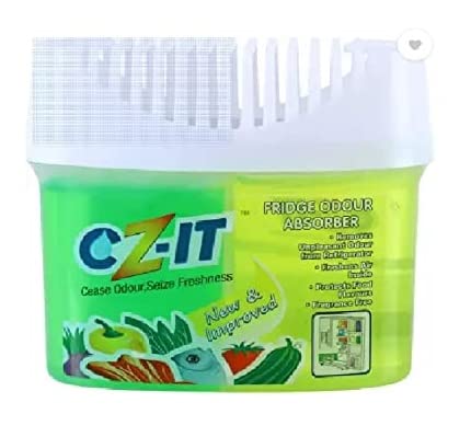 Image of Fridge Odor Absorber | 120 g | Odour Eliminator for Bad Smell Removal | Long Lasting Fridge Freshener | Pack of 3