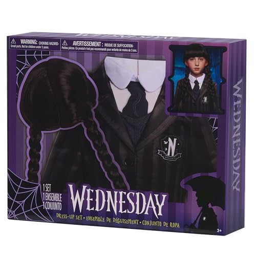 Disfraz Wednesday Addams 2 Piezas Talla 4-6 para Niñas miniatura 6