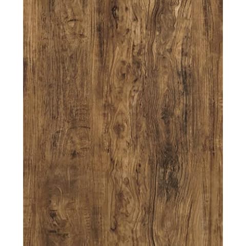 Timeet Brown Wood Wallpaper 44x200cm Brown Oak Wood Effect Sticky Back Plastic Wood Peel and Stick Wallpaper Self Adhesive Vinyl Wrap Table Shelf Liner Distressed Rustic Removable Furniture Stickers Cover
