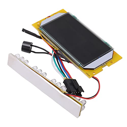 Electric LCD Display, Scooter Screen Replacement Universal Waterproof 36V Sports Outdoors Outdoor Recreation Accessories Electronics Gadgets Speedometers Meter Panel for