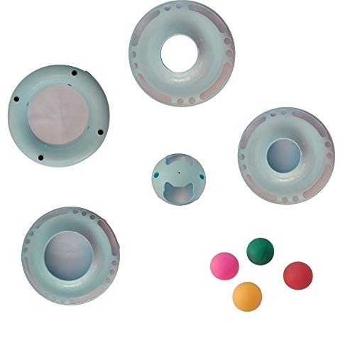Brinquedo Pet Torre de 4 Níveis Bolinhas Para Gatos Interagir e Divertir Love Pet Azul