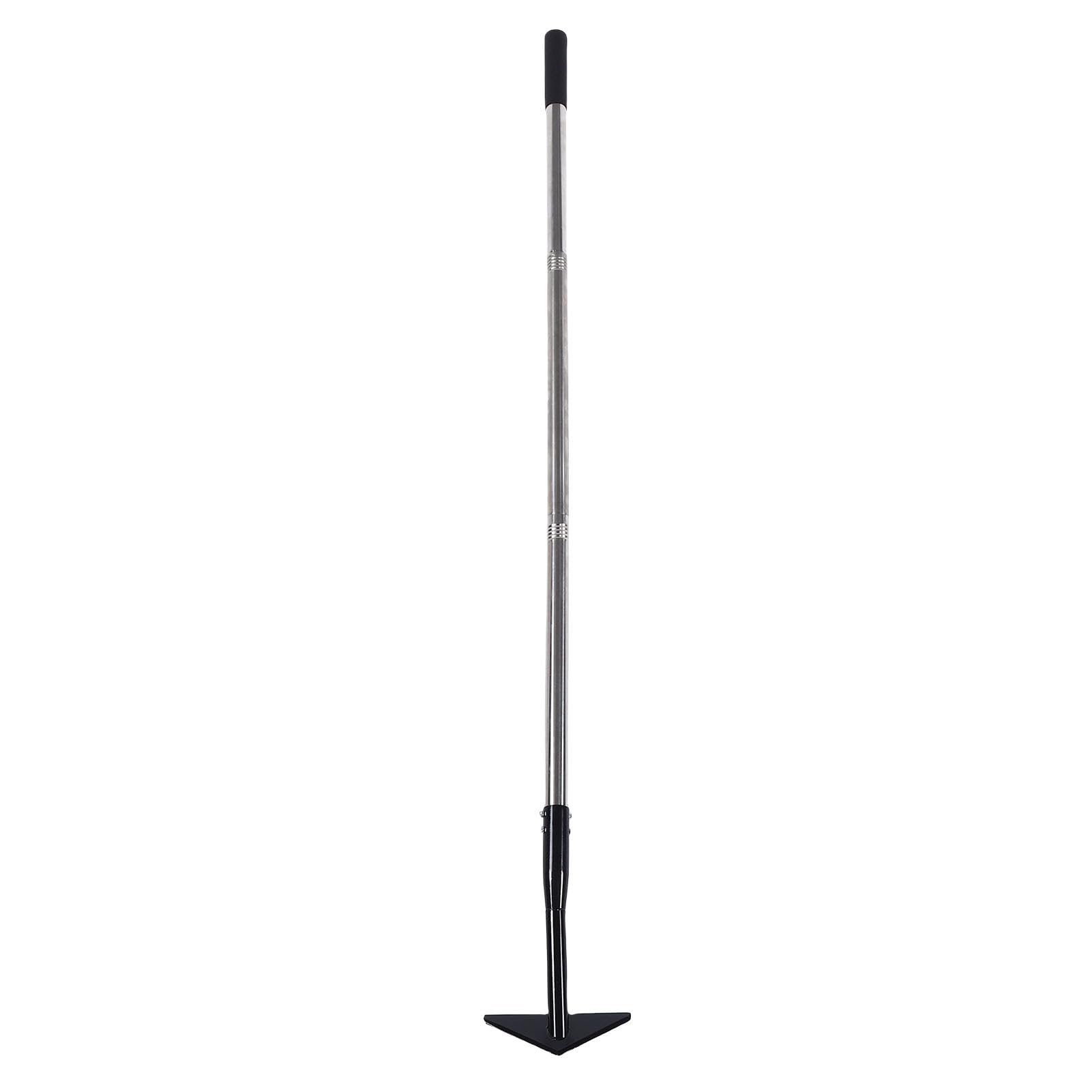 Azada de Deshierbe Triangular Azada de Jardín Triangular de Acero Al Carbono con Ajustable de Acero Inoxidable Cabeza Afilada para Desmalezar Cultivar Plantar Herramienta
