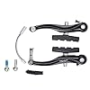 VIFER 1 Paar/2 Paare V Bremssatz Fahrradteile Vorderrad Hinten V Bremse Aluminiumlegierung V Bremsteile(1 Pair)