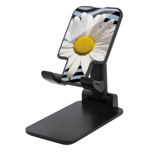 Support téléphone portable pour visioconférence stable et pliable fleuri