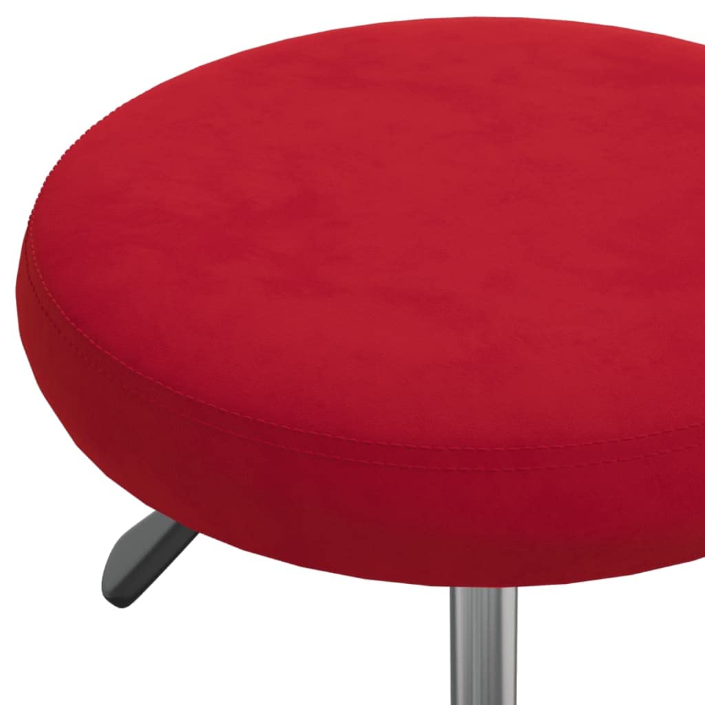Générique Tabouret de Massage Velours Rouge Bordeaux,Santé & beauté,Hygiène personnelle,Massage & Relaxation,Fauteuils de Massage,3085744