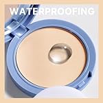 Kaely Pressed Face Powder Compact, Oil Control Flawless Makeup Setting Powder, Perfection Matte Compact Powder Foundation, polvo compacto de maquillaje, Lightweight Waterproof, 02 Natural Beige - Image 4
