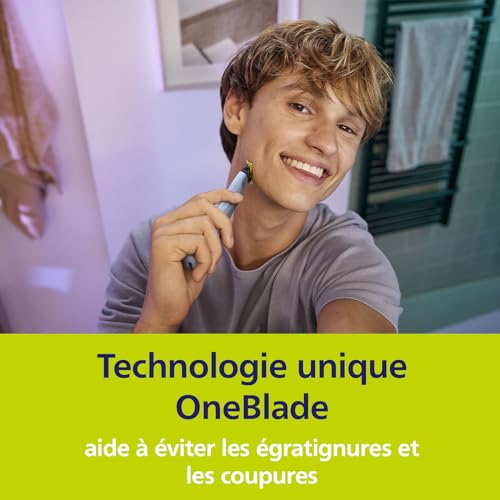 Lame De Rasoir Pour Homme Oneblade Anti frictions Philips 'unité - vue 6