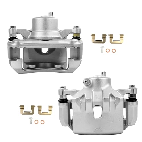 Image of SCITOO 19B6790 19B6791 Front Left & Right Disc Brake Calipers w /Bracket Fit For Hyundai For Elantra GT 2013-2017,For Kia For Forte Koup 2014-2016,For Kia For te5 2014-2018, Single Piston