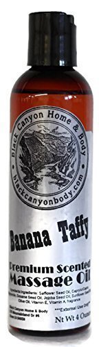 Black Canyon Banana Taffy Original Massage Oil, 4 oz