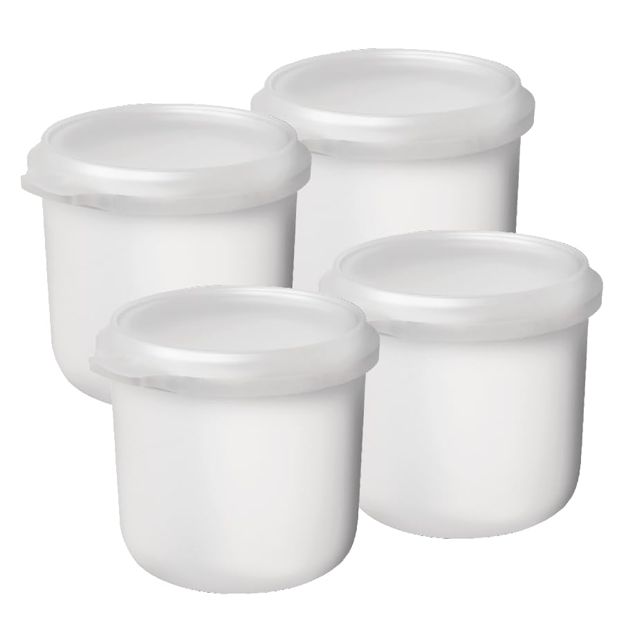 Amazon | ドウシシャ 製氷カップ SSサイズ HS-B4SS ふた付 4個セット
