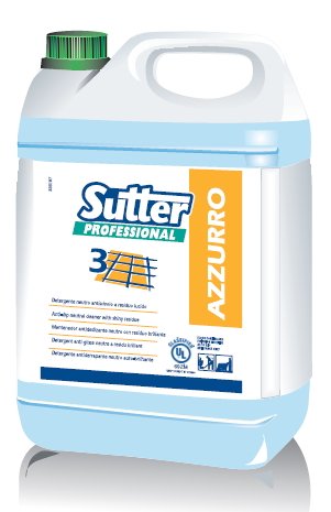 Limpiador lavaincera Sutter Azul kg.5 x 4