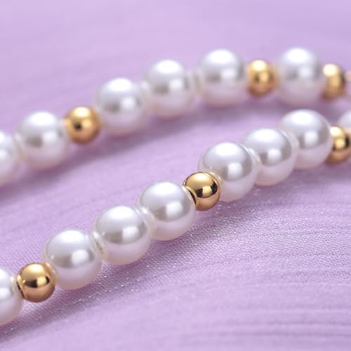 Melix Home Mother of the Bride Bracelets Gifts Pearl Bracelet Wedding Gift for Mom Mama 7